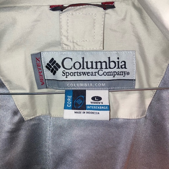 Columbia sportswear company vertex women core hooded jacket interchange 2 tones - Picture 5 of 12